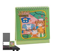 Desktop Calendar - Cat Calendar 2026, 2025 Cartoon Time Management Weekly Daily Planners | 2026 Calendars Uk | Calendars Monthly Daily Planner Schedule Table Planner For Workers
