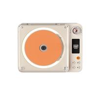 Desktop CD Music Player, Portable CD Player For Home, with LED Display,Small Retro DVD Player with Remote Control, 5.1 BT/3.5mm AUX Output/DVD/MP3, Built-in Speaker, For Home, Office(Desktop)