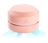 Desktop Cleaner Robot with Corner-Covering Design, Low-Noise Appliance Featuring Suction Head for Removing Crumbs and Dust, College Desks, Counters, Craft Rooms, Maintaining a Tidy