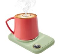 Desktop Electric Beverage Warmer Electric Beverage Warmer Desktop Coffee Cup Heater with Automatic Shutdown Function Ideal para té, Milk and Coffee Keeping Your Drinks Warm
