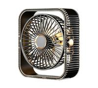 Desktop Fan Light - Portable Silent Blower, Compact Wind Cooler