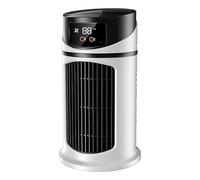 Desktop Fan, Tabletop USB Fan with Variable Speeds, Low Noise Compact Cooler for Travel, Garage, Workplace, Dorm, Classroom, or Studio Use, Adjustable Tilt, 24x15x15cm