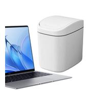 Desktop Garbage Can Desk Liter 16x11.2x16.5cm Trash Dustbin Dispenser | Multi-functional Desk Liter Wastebasket 16x11.2Dustbin Waste Trash Can Dispenser For Home, Car, Bathroom Vanity, Coffee Table