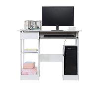 Desktop Home Computer Desk Modern Minimalist Desk Creative Desk Writing Desk Warm White 90×48×70Cm Simple White Durable