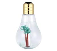 Desktop Humidifier, Air Humidifier, 400ml USB Quiet Rechargeable Diffuser Purifier for Bedroom, Work, Travel, Indoor Room, Living Space, ABS Build, 3.46x3.46x6.22 inches, 119g