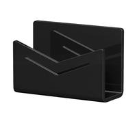 Desktop Letter Holder - 6.02 Inch Acrylic Mail Organizer | Office Envelope and File Storage Rack, Document Paper Sorter for Receipts Bills, Notebooks Classroom School Home