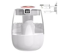 Desktop Luftbefeuchter - 5.12x5.12x6.69 Zoll ABS Tragbarer Mini | 278g USB Nachtlicht Gerät - Leise Befeuchtung für Schlafzimmer Zuhause Reise Perfekter Schlaf in Idealem Raumklima
