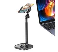 Desktop Phone Holder - Telescopic Phones Holders, Magnetic Angle Height Adjustable Cellphone Stands, Phone Stand | For Video Calls Recording Calling Home Workout Travel Utility Areas Bedside Bathroom