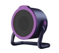 Desktop Portable Heater,Portable Fan Heater,Quiet Mini Electric Heaters Quick Heating with Overheating Protection, Anti-Dumping,Adjustable Temperature Low-Noise for Home & Office (Purple,C)