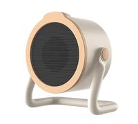 Desktop Portable Heater,Portable Fan Heater,Quiet Mini Electric Heaters Quick Heating with Overheating Protection, Anti-Dumping,Adjustable Temperature Low-Noise for Home & Office (Beige,C)