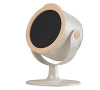 Desktop Portable Heater,Portable Fan Heater,Quiet Mini Electric Heaters Quick Heating with Overheating Protection, Anti-Dumping,Adjustable Temperature Low-Noise for Home & Office (Beige,B)