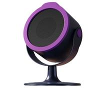 Desktop Portable Heater,Portable Fan Heater,Quiet Mini Electric Heaters Quick Heating with Overheating Protection, Anti-Dumping,Adjustable Temperature Low-Noise for Home & Office (Purple,B)