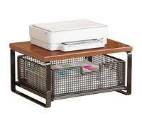 Desktop Shelving Cart Paper Basket Accessories Optimized Vertical Storage: