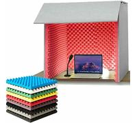 Desktop Soundproof Cover, Portable Vocal Recording Booth for Noise Reduction in Home Studios