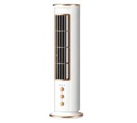 Desktop Tower Fan 3 Speeds Oscillating Bladeless Silent Air Blower For Home