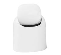 Desktop Trash Can - 17.5cm Mini Waste Basket | PP Small Recycling Container, Lid Included Leak Proof Design Portable for Laundry Room Home Hotel Apartment Kitchen Bathroom Bedroom Living Room Office