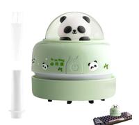 Desktop Vacuum | 9.6x8.3cm Cartoon Dust Catcher Assistance | Desktop Space Savior Energy Saving, Battery Operated, Adorable Portable Cordless Vacuum For Home, School, Car Dust & Crumb Removal