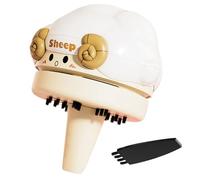 Desktop Vacuum - USB Rechargeable Mini Cleaner, Cute Sheep Cordless Desk Vacuum with 2 Suction Levels | Portable Cleaning Tool for Office Desk, Kitchen Counter, Vehicle, Dashboard