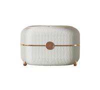 Desktop Waste Bin with Lid Mini Storage Bin for Bedside Bedroom Living Room Coffee Table