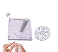 Desktop Yarn Cradle, Wooden Rack, Versatile with Accessory Drawer, Tangle-Free Dispenser, Knitting Station with Elegant Design, Tool for Enthusiasts and Crafters