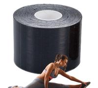 Deslice la envoltura mágica: cinturón de quema de grasa, cinta adhesiva de cintura | Rollo de envoltura de escultura estirable, banda de control adhesivo de abdomino, entrenamiento flexible para