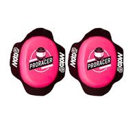 Deslizadera de Rodilla para motoristas, Rodillera deslizantes Carretera Circuito competicion Sliders con Logo MotoGP (Rosa)