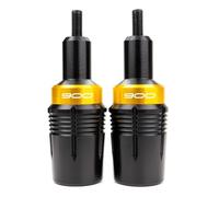 Deslizador Accesorios para Motocicleta: Protector De Escape, Protector contra Caídas, Motor, Protectores Chasis para para Z900 Topes Anticaida(Oro,X-2)