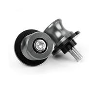 Deslizador chasis Moto Anti Bobinas Deslizantes Traseras 8mm Motocicleta Carretes Basculantes para Kawasaki para Ninja 400 650 500 Z900 Z650 Z500 Z1000SX Z800 ZX6R ZX10R(Dark Grey)