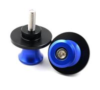Deslizador chasis Moto Anti para Kawasaki para Ninja 400 650 500 Z900 Z650 Z500 Z1000SX Z800 ZX6R ZX10R Motocicleta 8mm Bobinas Deslizantes Traseras Carretes Basculantes(Blue)