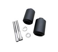 Deslizador chasis Moto Anti Piezas Motor Motocicleta Deslizadores Marco Protectores contra Caídas para Yamaha para YZF FZ6 FZ600 FAZER 2004-2008(Black)