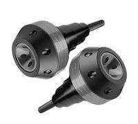 Deslizador Chasis Motocicleta con Bola Anticaída, para Benelli Caffe Nero 250 2008-2020, Aluminio, para Motor Motocicleta, Protección contra Impactos, Barra Protectora, Accesorios,Titanium