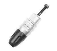 Deslizador Cuadro Moto Para CBR250 Para CB300F Para CBR300R Para CB500F Para CB600F Para CB1000F Protectores Chasis Motocicleta Deslizadores Para Escape Protectores Contra Choques(Silver)