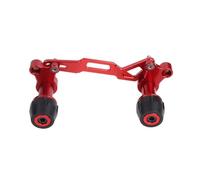 Deslizador Cuadro Moto Para Forza 125 250 300 2017-2019 Para PCX125 150 160 2016-2019 Deslizador Ajustable Para Motocicleta Protector Anticaídas Piezas De Modificación(Red)