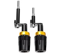 Deslizador Cuadro Moto Para Ninja 500 Para Ninja 500SE Para Z500 Para Z500SE 2024 2025 Deslizadores Marco Motocicleta Protección Contra Caídas Deslizadores Para Escape(Yellow,Size2)
