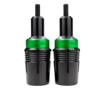 Deslizador Cuadro Moto Para Ninja 650 Para Z650 Para Z650RS Deslizadores De Marco Izquierdo Derecho Universales Motocicleta Accesorios De Modificación Para Protección Contra Caídas Colisiones(Green)