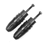 Deslizador Cuadro Moto Para Z800 Para Z750R Para NINJA250 Para NINJA300 Para NINJA650 Protectores Chasis Motocicleta Deslizadores Para Escape Protectores Contra Choques(Black,Size1)