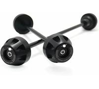 Deslizador Cuadro Motocicleta Almohadilla anticaída para BMW S1000RR S1000R 2019-2023 Protector Rueda Deslizante para Horquilla Eje Delantero Trasero Motocicleta Slider(S1000R Black)