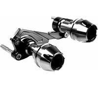 Deslizador Cuadro Motocicleta Almohadilla anticaída para Yamaha X-Max300 Xmax300 Xmax250 Xmax 250 Bola protección para Escape Motocicleta Accesorios Motocicleta Slider(Titanium)