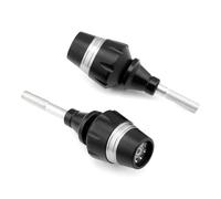 Deslizador Cuadro Para S1000RR 2015 2016 2017 2018 Deslizadores De Marco Universales Para Motocicleta Bobinas Protectoras Contra Choques Accesorios Modificación De Protección Contra Caídas(Silver)