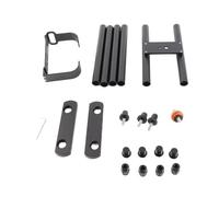 Deslizador de cámara motorizado de 60 cm, Deslizador de riel de aleación Profesional, riel mecanizado CNC Ajustable con diseño de Hebilla Estable, Carro de cámara portátil