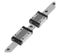 Deslizador de cojinete lineal con riel deslizante 1 guía lineal MGN9C con deslizador de 2 piezas, 150 mm, 300, 350, 400, 450 y 500(200mm)