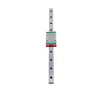 Deslizador de cojinete lineal con riel deslizante 2 piezas de guía riel MGN15H 100 mm a 800 longitud + bloques(400mm)