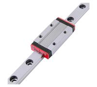 Deslizador de cojinete lineal con riel deslizante 4PC MGN9 4PC MGN9H 100mm-1000mm Riel deslizante lineal en miniatura for piezas 3D(850mm)
