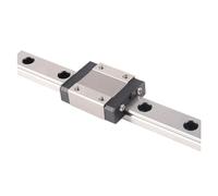 Deslizador de cojinete lineal con riel deslizante Guía de riel lineal en miniatura MGN15 + MGN15H(500mm)