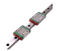 Deslizador de cojinete lineal con riel deslizante Guía lineal en miniatura MGN15 de 2 piezas Bloque deslizante MGN15H 4 Longitud del bloque 100 mm-1000 mm(200mm)