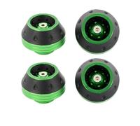 Deslizador de Cuadro 2-4 Uds. Protectores Universales Para Ruedas De Motocicleta, Protectores Contra Choques, Copas Deslizantes De Horquilla Delantera Que Caen Topes Anticaida(4pcs Green)