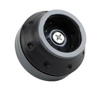 Deslizador de Cuadro Copas de protección de horquilla delantera de motocicleta, piezas universales, deslizador de horquilla delantera Marco de Protección Contra Caídas(Black)