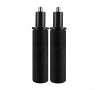 Deslizador de cuadro de aluminio de alta resistencia para motocicleta, protección antichoque para motor y carrocería, fácil instalación, sin modificaciones (negro)
