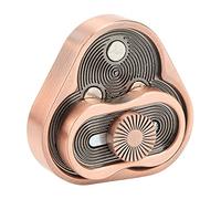 Deslizador de empuje de aleación de aluminio de primera calidad, dispositivo sensorial tricíclico para aliviar el estrés, para autismo, TDAH, ansiedad, dedo portátil para adultos,