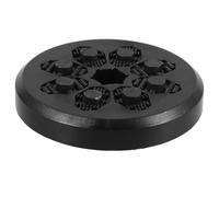 Deslizador de Freno para Patineta, Protector de Guante Negro | Plástico y Piedra, Absorción de Impacto en Palma, Control Mejorado, para Jóvenes Patinadores y Calles Pavimentadas